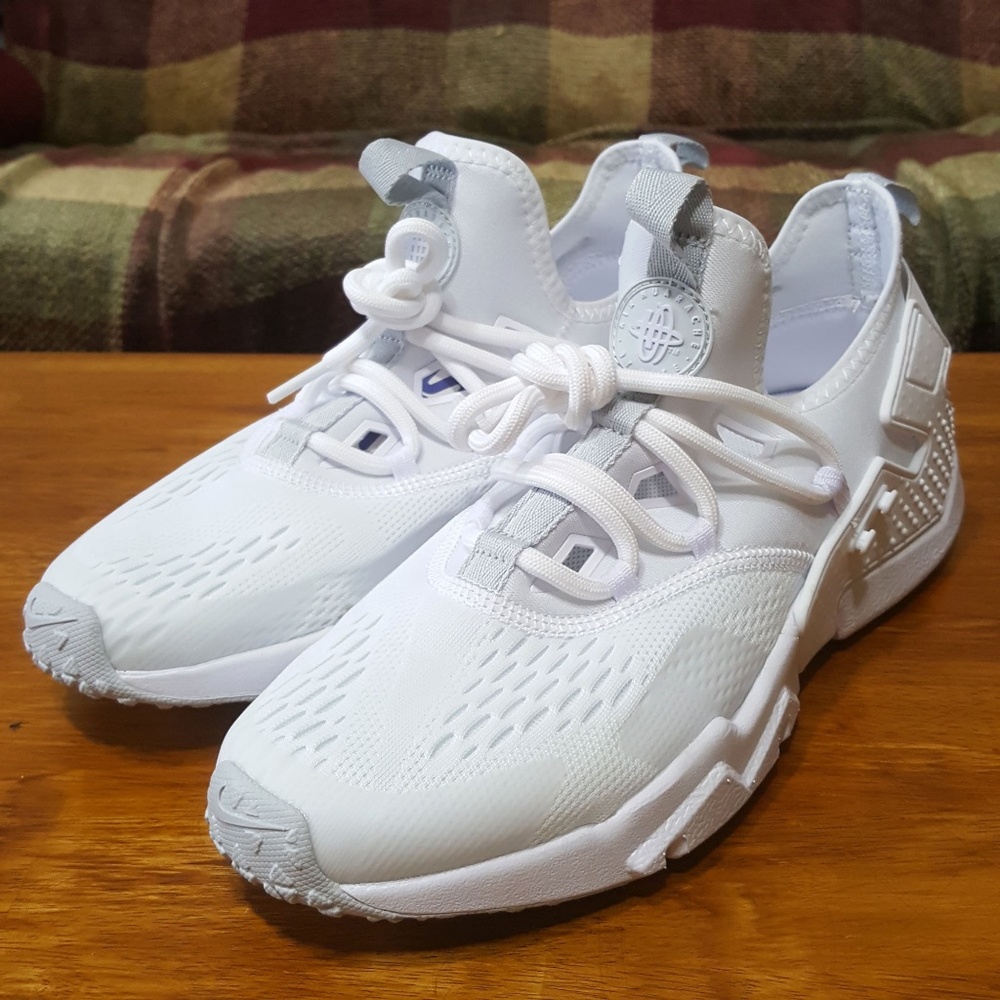 Nike Air Huarache Drift BR White AO1133-100 7 9.5 - Picture 5 of 8